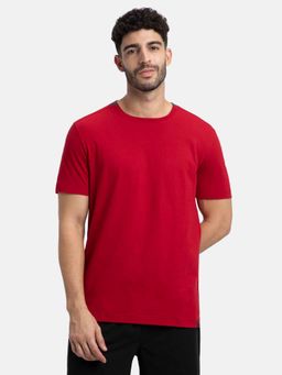 Jockey - Am69 Men Red Super Combed Cotton Round Neck Half Sleeve T-Shirt
