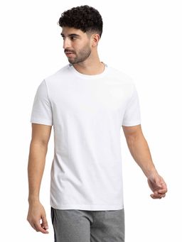 Jockey - Am69 Men White Super Combed Cotton Round Neck Half Sleeve T-Shirt