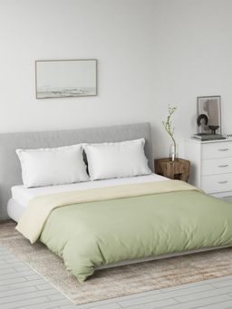 Ddecor Live Beautiful - Spectrum 180TC Reversible King Quilt - Green