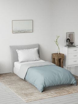 Ddecor Live Beautiful - Spectrum Collection 180TC Reversible Single Quilt - Blue