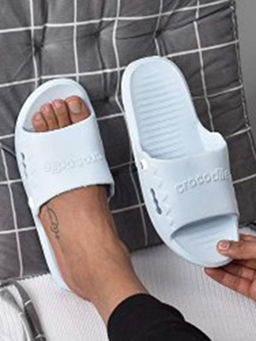 Drunken - Open Toe Non Slip Blue Sliders