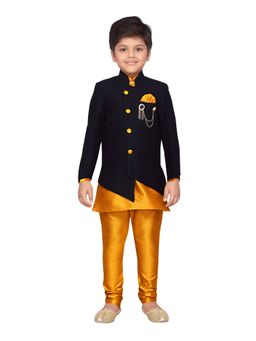 AJ Dezines - Indo Western Sherwani for Boys (Set of 3)