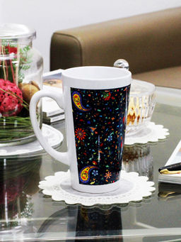 KOLOROBIA - Paisley Universe Irish Coffee Mug