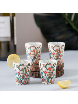 KOLOROBIA - Madhubani Art Shot Glasses Set of 4