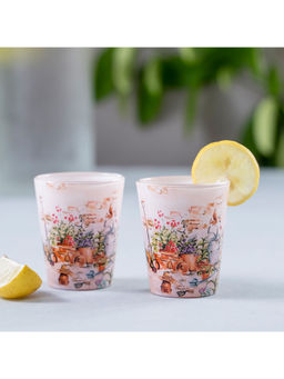 KOLOROBIA - English Themed Garden Shot Glasses Set of 2