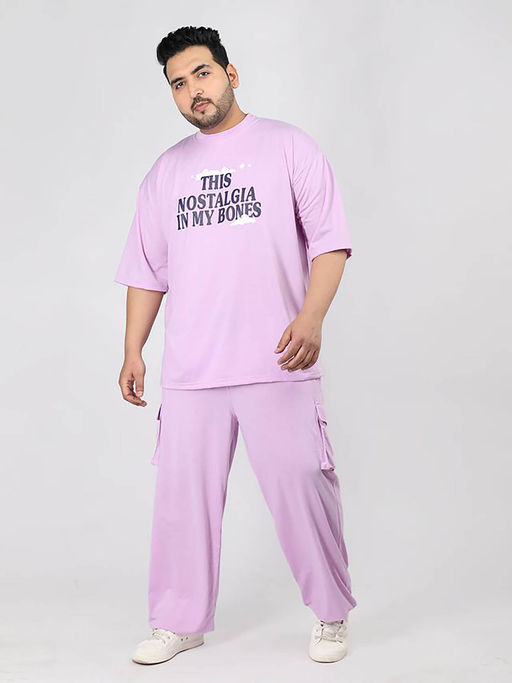 CHKOKKO Men Half Sleeve T-Shirt with Pant (Set of 2)