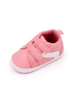 KIDLINGSS - Side Patch Double Velcro Booties - Pink