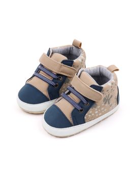 KIDLINGSS - Printed High Top Booties - Navy Blue