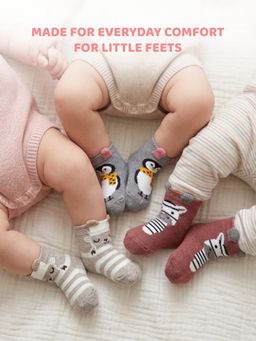 Haus & Kinder - Mini Paw Baby Socks (Pack of 3)