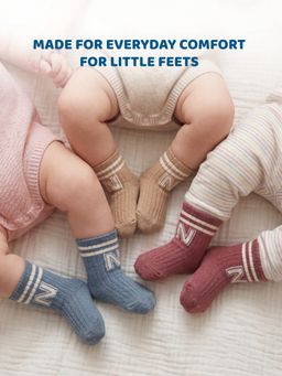 Haus & Kinder - Nifty Trio Socks (Pack of 3)
