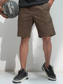 HIGHLANDER - Men's Cotton Mid-Rise Regular Fit Shorts