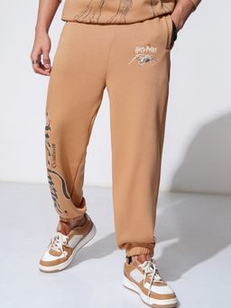 HIGHLANDER - Men's Brown Harry Potter Graphic Joggers