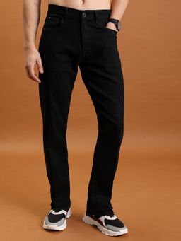 HIGHLANDER - Men's Straight Fit Clean Look Stretchable Jeans