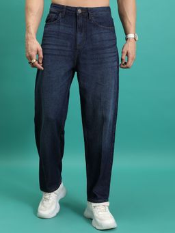 HIGHLANDER - Men's Relaxed Fit Mid-Rise Light Fade Jeans