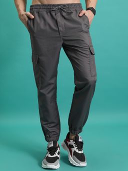 HIGHLANDER - Men's Grey Cargo Joggers