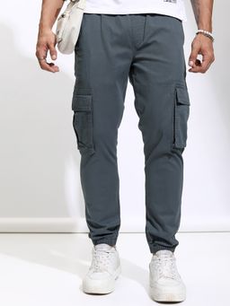HIGHLANDER - Men's Blue Slim Fit Joggers