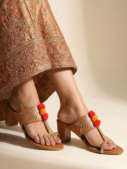 Chaal Chalan - White Grace Heels