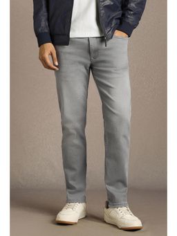 Louis Philippe - Men Grey Light Straight Fit Jeans