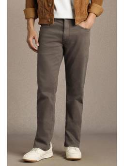 Louis Philippe - Men Brown Mid Slim Fit Jeans