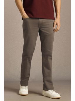 Louis Philippe - Men Brown Mid Slim Fit Jeans