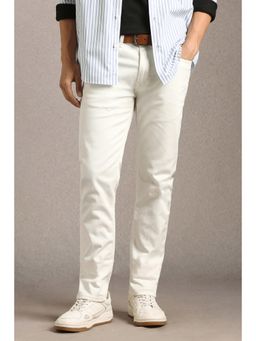 Louis Philippe - Men Beige Dark Jeans