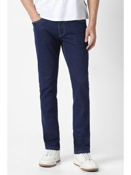 Van Heusen - Men Navy Blue Dark Wash Jeans