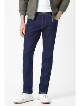 Van Heusen - Men Navy Blue Dark Wash Jeans