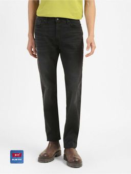 Levi's - Mens 511 Charcoal Black Slim Fit Jeans