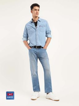 Levi's - Mens 511 Blue Slim Fit Jeans