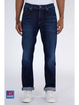 Levi's - Mens 511 Slim Fit Navy Blue Jeans