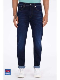 Levi's - Mens 511 Slim Fit Navy Blue Jeans