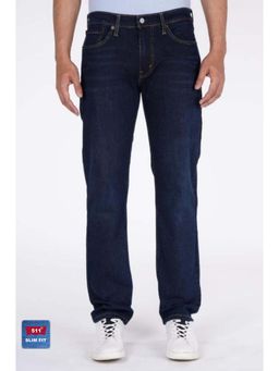 Levi's - Mens 511 Slim Fit Navy Blue Jeans