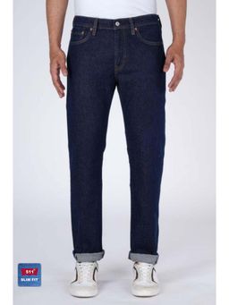 Levi's - Mens 511 Slim Fit Navy Blue Jeans