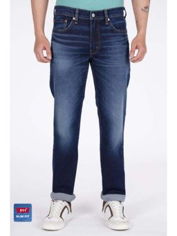 Levi's - Mens 511 Slim Fit Navy Blue Jeans