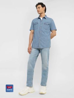 Levi's - Mens 511 Blue Slim Fit Jeans