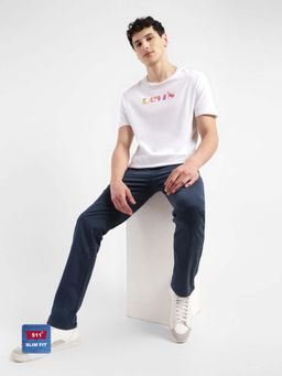 Levi's - Mens 511 Slim Fit Blue Chinos