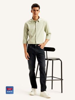 Levi's - Mens 511 Slim Fit Black Jeans