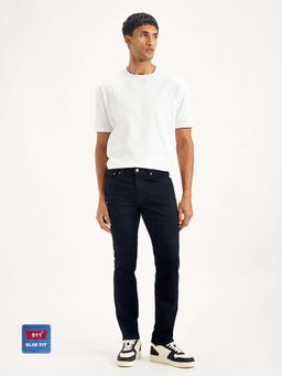 Levi's - Mens 511 Slim Fit Navy Jeans