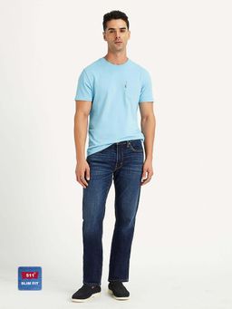 Levi's - Mens 511 Slim Fit Navy Jeans