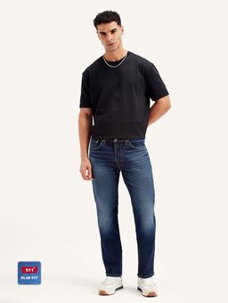 Levi's - Mens 511 Slim Fit Navy Jeans