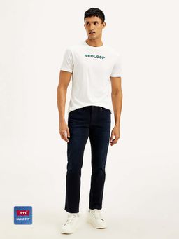 Levi's - Men's 511 Slim Fit Navy Blue Jeans