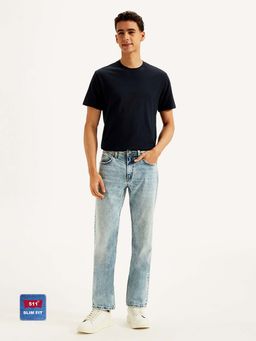 Levi's - Men's 511 Slim Fit Light Blue Jeans