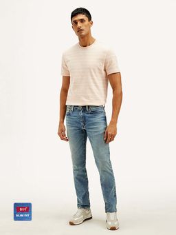 Levi's - Men's 511 Slim Fit Light Blue Jeans