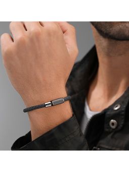 Police - Urban Texture Ss Gunmetal Charms Bracelet - PEAGB0001131