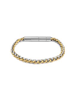 Police - Temptation Ii Ss Gold Two Tone Chain Bracelet - PEAGB0010704