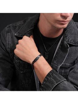 Police - Wire Gunmetal Ss Mesh Chain Bracelet - PEAGB0033803