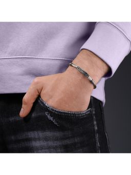 Police - Quadro Gunmetal Ss Cable Bracelet - PEAGB0039901