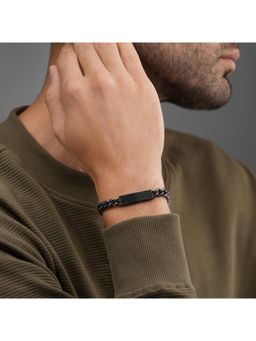 Police - Chainmale Gunmetal Frame Chain Bracelet - PEAGB0078103