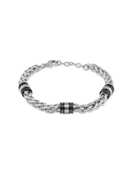 Police - Solaris Ss Black Tube Chain Bracelet - PEAGB0078201