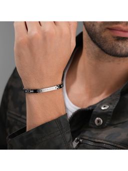 Police - Ceramica I Ss Plate Chain Bracelet - PEAGB0078601